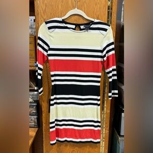 French Connection, light, knit dress. Size 4